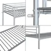 Metalowe łóżko piętrowe 'Soppsar' 208,5x97x165 cm srebrne Podgląd zdjęcia produktu 6