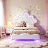 Lit rembourré INONEFT, 90x190 cm, avec éclairage LED, lit Voir les images du produit 3