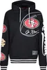 Odzyskana bluza z kapturem NFL 49ERS Go Niner z klasycznym Podgląd zdjęcia produktu 1