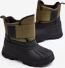 Kinderschneestiefel Mit Klettverschluss Gefüttert Khaki Big Produktbild-Vorschau 3