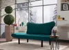 Hanah Home, Chatto - Petrol Blue, Schlafsofas, Produktbild-Vorschau 2