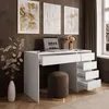 Schreibtisch MADA Weiß / Weiß Matt Produktbild-Vorschau 2