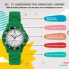 Brecjon Lernuhr Armbanduhr Mädchen Jungen Kinder Kids 5 ATM Produktbild-Vorschau 3