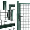 Izrielar 125 x 100 cm Zahradní dveře Zahradní brána Brána Náhled obrázku produktu 6