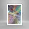 Poster - Poster ohne Rahmen - Abstraktion modern - 70x100 Produktbild-Vorschau 4