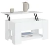 vidaXL Konferenční stolek bílý 79x49x41 cm Materiál dřevo Náhled obrázku produktu 7
