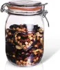 A glass jar filled with mixed beans and nuts, featuring a heart-shaped indentation on the front. Náhled obrázku produktu