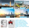 Reiseadapter Großbritannien Deutschland Stecker mit 1 AC & Produktbild-Vorschau 4