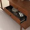 Sideboard SIMONA mit Rattan-Geflecht 175cm, kastanien optik Produktbild-Vorschau 6