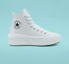 Converse Chuck Taylor All Star Move WeißSchwarz Frauen Hi Produktbild-Vorschau 15