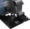 A close-up view of the base and motor housing of a cordless circular saw. Produktbild-Vorschau