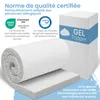 ELONEO Gel Topper 100x200cm, Surmatelas en mousse à mémoire Voir les images du produit 6