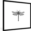 MuchoWow® Gerahmtes Poster Libelle - Insekten - Retro - Produktbild-Vorschau 1