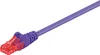 CAT 6 Patchkabel, U/UTP, violett Kupferkaschierter Produktbild-Vorschau 1
