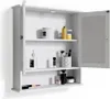 Specchio contenitore bagno Vicco Bianco Bianco 56 x 58 cm, Anteprima dell’immagine prodotto 7