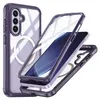 A disassembled phone case with a phone inside, shown against a white background. Produktbild-Vorschau