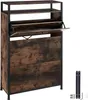 tectake® Schuhschrank Buffalo inklusive Kippschutz, 81 x 32 Produktbild-Vorschau 2
