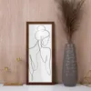MG Design Bilderrahmen 20 x 50 cm - Posterrahmen mit Braun Produktbild-Vorschau 2
