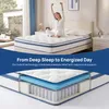 Matelas à ressorts, 9 zones, matelas à ressorts ensachés de Voir les images du produit 5