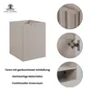 Rodan | Badezimmerschränke 40cm | Beige Matt - Holz | B/H/T Produktbild-Vorschau 5
