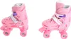 pattini a rotelle 2 in 1, rosa, per bambini, adulti, Anteprima dell’immagine prodotto 3