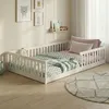 A child's bedroom with a bed.