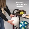 Stojan na sportovní míče eluno s robustními policemi, Náhled obrázku produktu 3