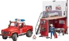 Bruder 62701 - Feuerwehrstation mit Land Rover Defender Produktbild-Vorschau 5