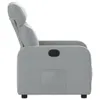 vidaXL Fauteuil relax gris clair Tissu Voir les images du produit 7