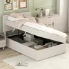 okwish Polsterbett, Einzelbett mit Metallrahmen, Produktbild-Vorschau 2