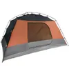 vidaXL Campingzelt mit Vorzelt 4 Personen Orange Produktbild-Vorschau 8