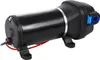 A black water pump with red wires and a blue connector is shown against a white background. Náhled obrázku produktu