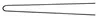 Comair Postichenadeln 50er Btl glatt 65x0,8mm sz Hairpins Produktbild-Vorschau 1