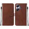 Hülle für Infinix Hot 30 Play NFC Prägung Flip Leder Produktbild-Vorschau 2