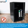 Tresor Möbeltresor Safe Aktentresor 35 x 36 x 52cm Schwarz Produktbild-Vorschau 2
