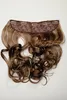 WIG ME UP Haarverlängerung 5 Clips lockig hellbraun blond Produktbild-Vorschau 2