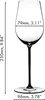 Riedel Handmade Riesling/Zinfandel Schwarz Náhled obrázku produktu 3