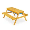 Relaxdays Kindersitzgruppe für draußen, Garten Picknickbank Produktbild-Vorschau 11