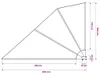vidaXL Faltbarer Balkonfächer Creme 160×240 cm Produktbild-Vorschau 7