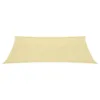 vidaXL Voile d'ombrage HDPE Carré 3,6x3,6 m Beige Voir les images du produit 16