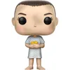A Funko Pop! vinyl figure of Eleven from Stranger Things, wearing a hospital gown and holding a stack of waffles. Náhled obrázku produktu