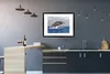 MuchoWow® Gerahmtes Poster Ein Buckelwal springt aus dem Produktbild-Vorschau 5
