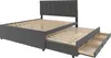 Polsterbett, 140x200cm, Doppelbett, Ehebett mit drei Produktbild-Vorschau 10