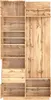 Compacte garderobe met spiegel en zitbank, garderobe voor Productafbeelding-voorbeeld 11