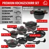 Geschirrset MagicHome Black Marble Line, 13-teilig Produktbild-Vorschau 2