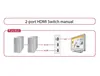 DELOCK DVI Switch 2 wejścia -> 1 wyjście DVI(24+5) b Podgląd zdjęcia produktu 5