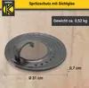 Karl Krüger SPG Pfannenspritzschutz mit Glas, schwarz, 31 Produktbild-Vorschau 5