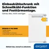 Exquisit Einbaukühlschrank ohne Gefrierfach, 135 Liter, Produktbild-Vorschau 2