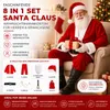 Conjunto de 8 piezas: Disfraz de Papá Noel y disfraz de San Vista previa de la imagen del producto 7
