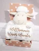 Geschenkset: Kuscheltier-Schaf + Sternendecke 75x100 cm – Produktbild-Vorschau 1